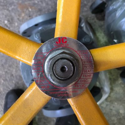 شیر سوزنی 5 اینچ Globe Valve برند JC