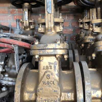 شیر کشویی 6 اینچnutech-gate-valve-6inch-150