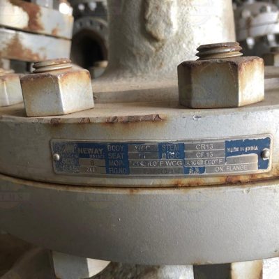 شیر سوزنی 8 اینچ GLOBE VALVE برند NEWAY