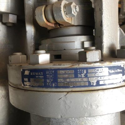 شیر سوزنی 6 اینچ Globe Valve برندNEWAY