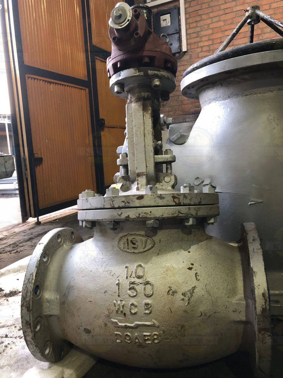 شیر سوزنی ۱۰ اینچ برند NAS VALVE شیر سوزنی ۱۰ اینچ فولادی