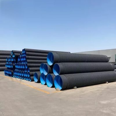 لوله پلیاتیلن دوجداره HDPE