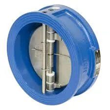 شیر یکطرفه چدنی PN16 دریچه استیل ویفری